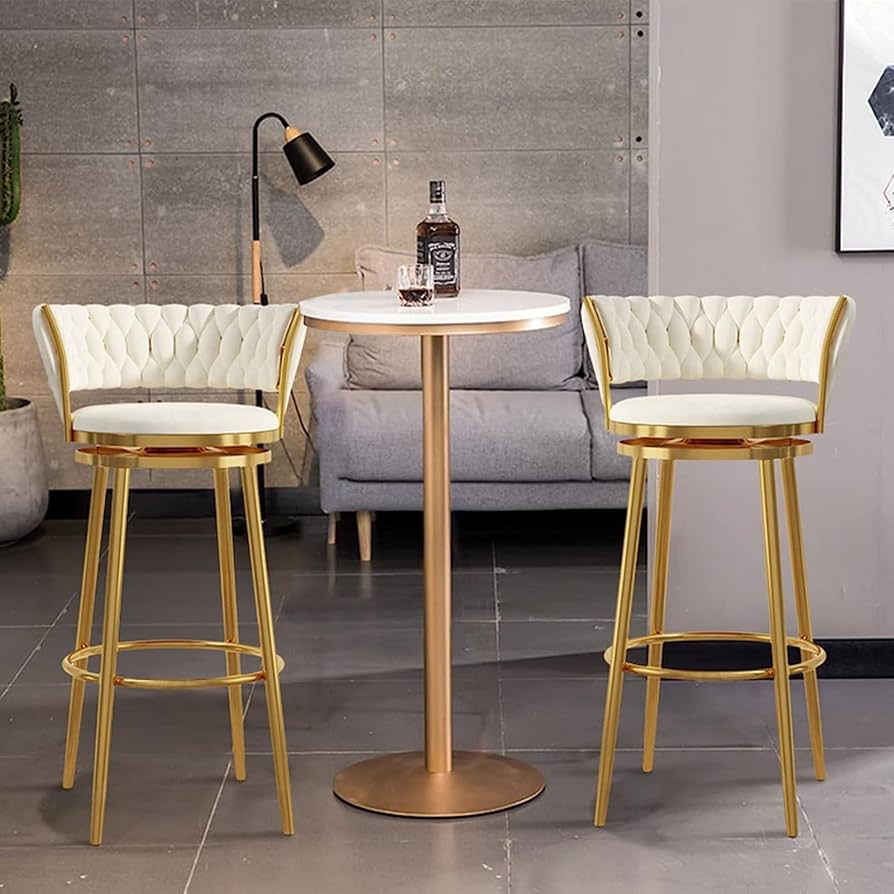 ヴィンテージ風 ベルベット風ハイスツール ヴィンテージ風 ベルベット風ハイスツール